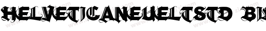Helveticaneueltstd bikcn字体转换